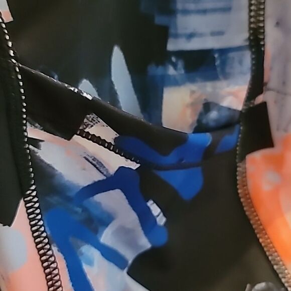 Calvin Klein Performance Women's Printed High-Rise 7/8 Leggings - Bold Blue XS - Picture 3 of 4